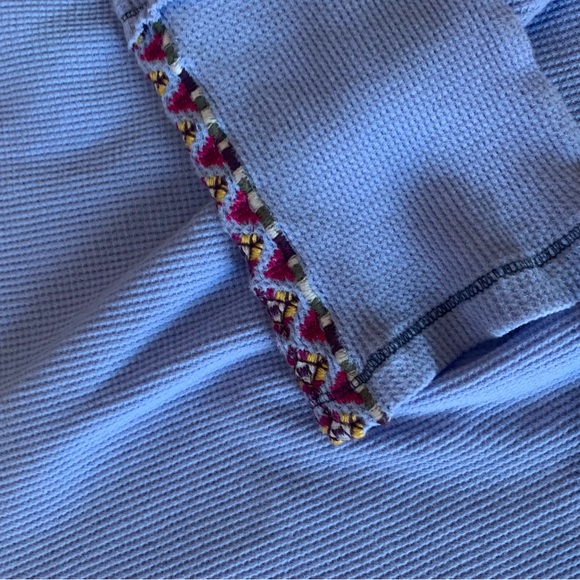 Sundance Snowstitch Embroidered Long Sleeve Thermal Shirt i - Picture 4 of 4